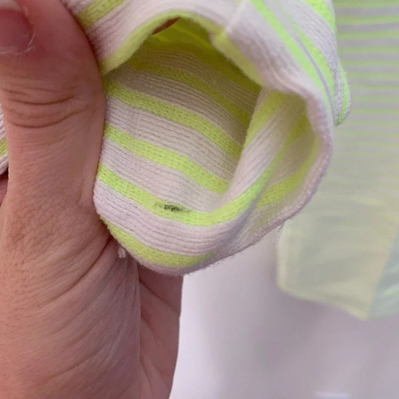 Lemlem Pants Women’s Small Neon Striped Draw String Light Pants - Picture 6 of 15